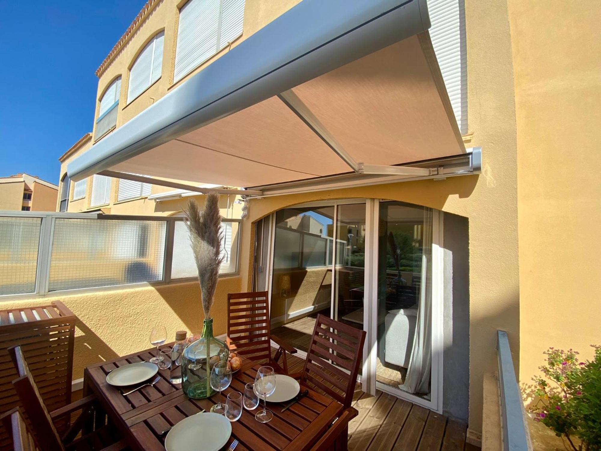 Terrasse vue mer 2 pièces à Leucate avec piscine Apartamento Quarto foto